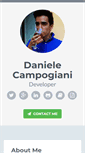 Mobile Screenshot of danielecampogiani.com